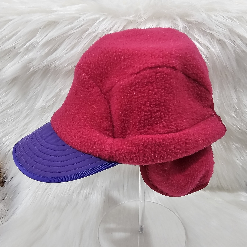 Vintage Patagonia Synchilla fleece duck bill cap earflap